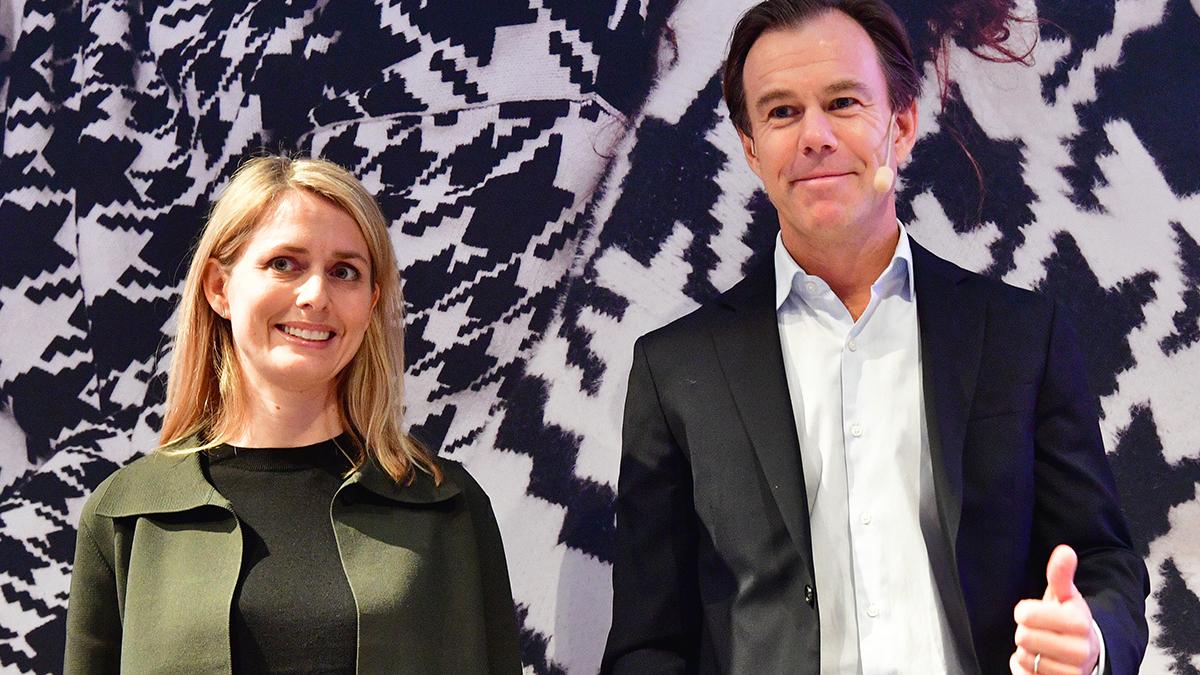 Helena Helmersson och Karl-Johan Persson