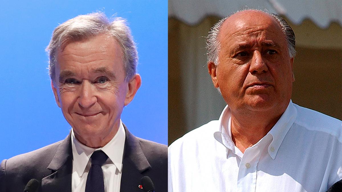 Bernard Arnault och Amancio Ortega