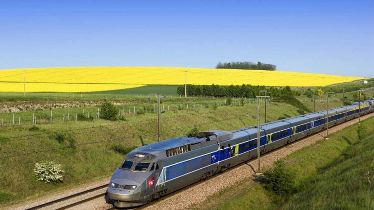 tåg i Frankrike