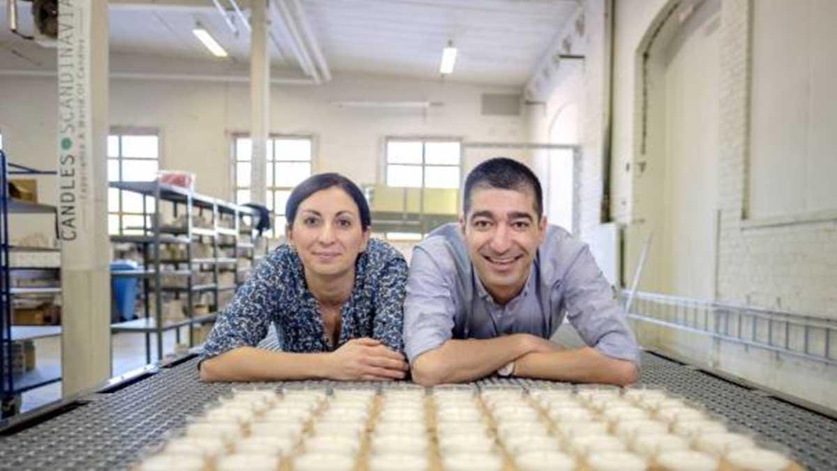 Nina och Viktor Garmiani