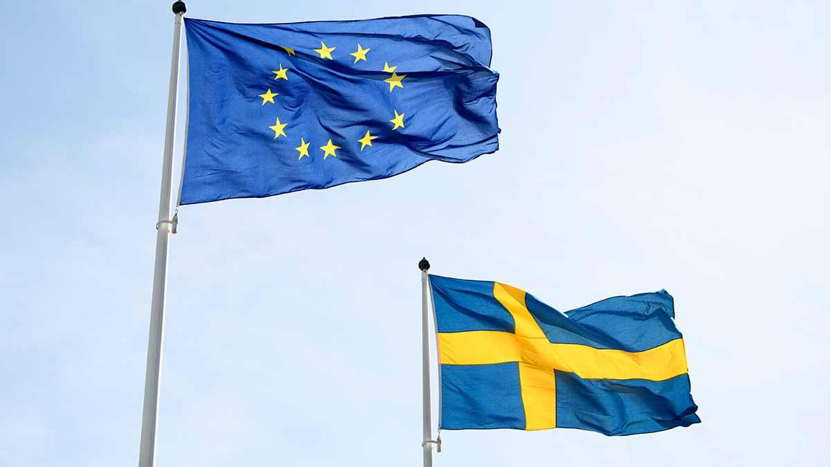 inflation, flagga, sverige