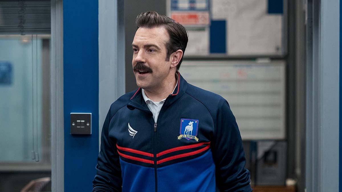 Ted Lasso spelad av Jason Sudeikis