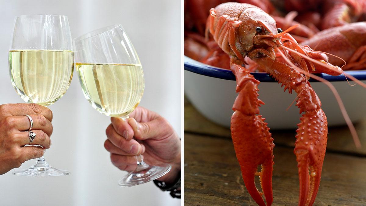 Vin och kräftor