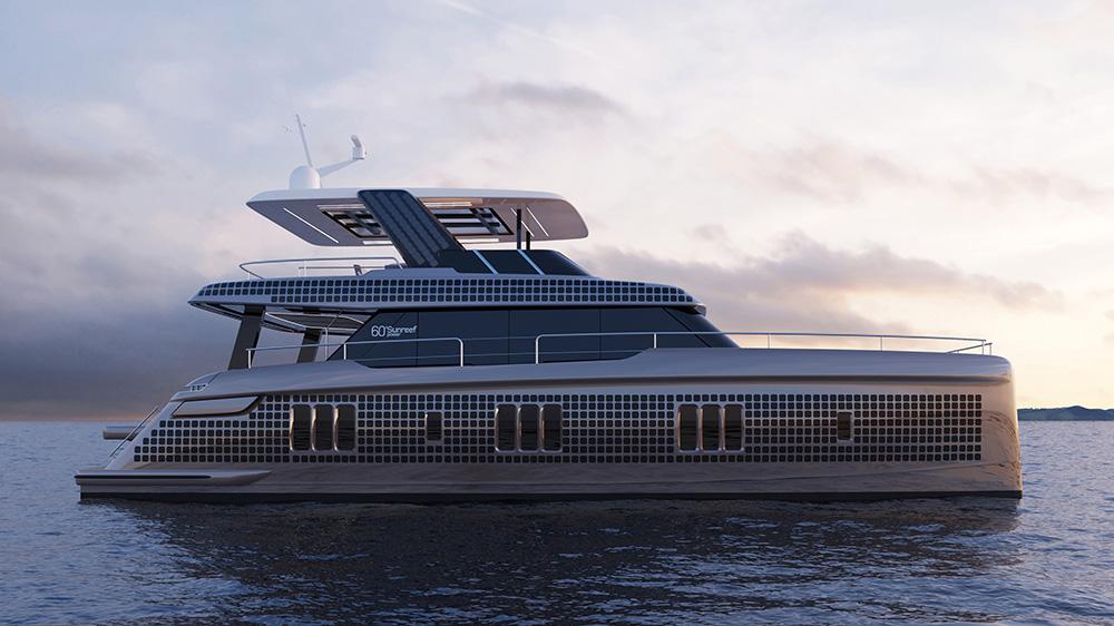 utsläppsfri yacht