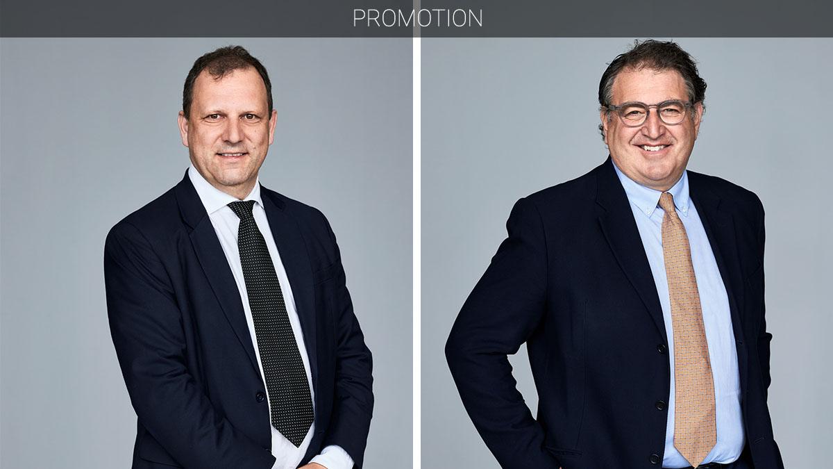 Claus Thestrup, vd för HC Andersen och Jack Austern, kundansvarig HC Andersen.