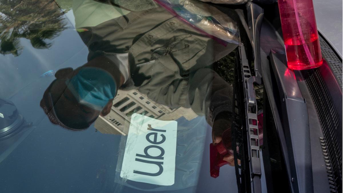 Uber listas som en av fem aktier som går stärkt ur ett kommande börsfall.