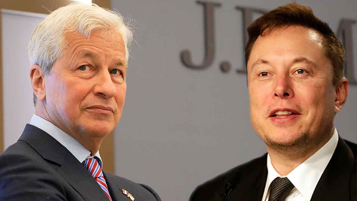 Elon Musk Jamie Dimon