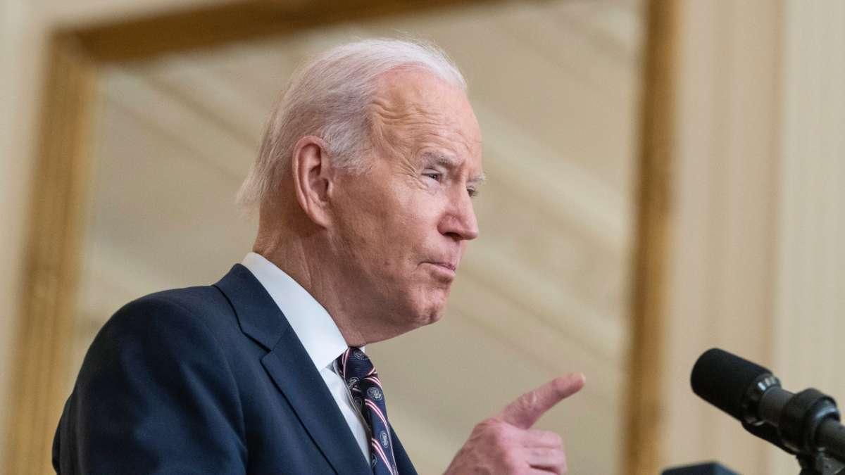 Joe Biden talar