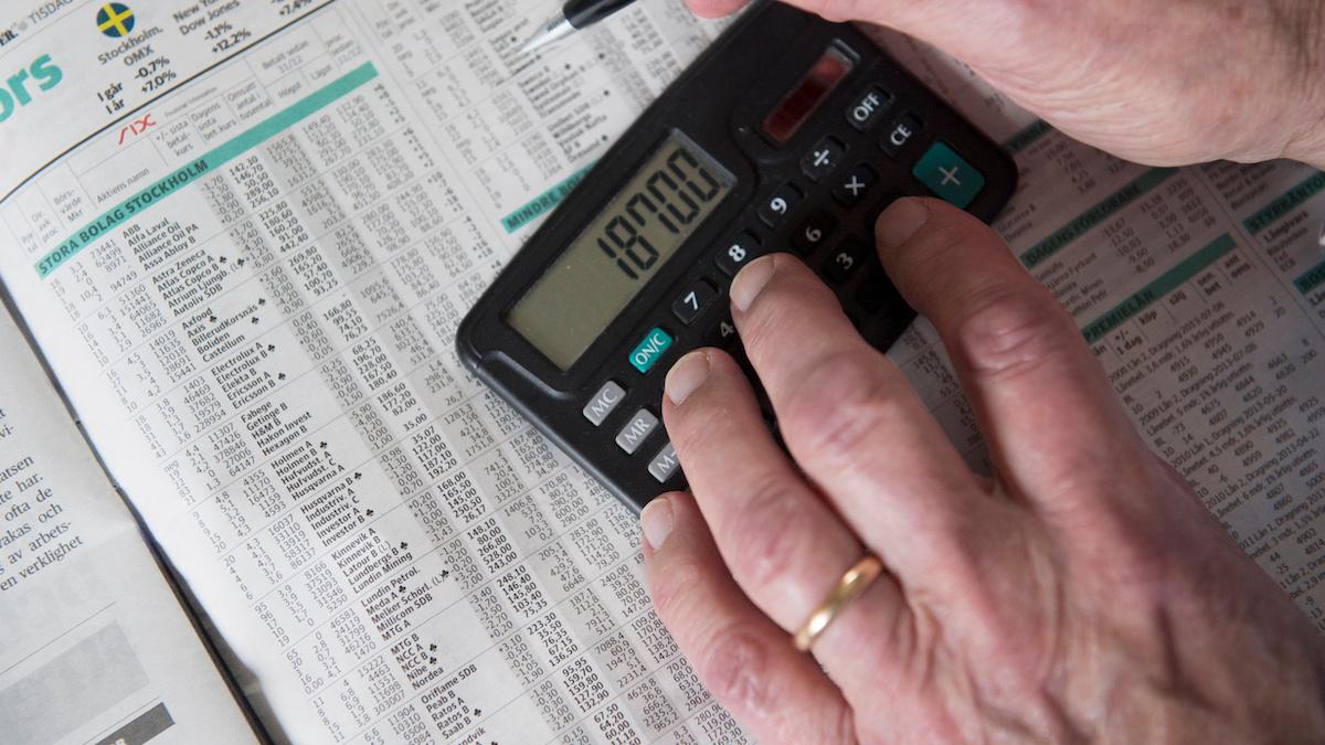 Aktieförmögenheten av svenska noterade aktier uppgick vid utgången av december 2021 till 13 482 miljarder kronor