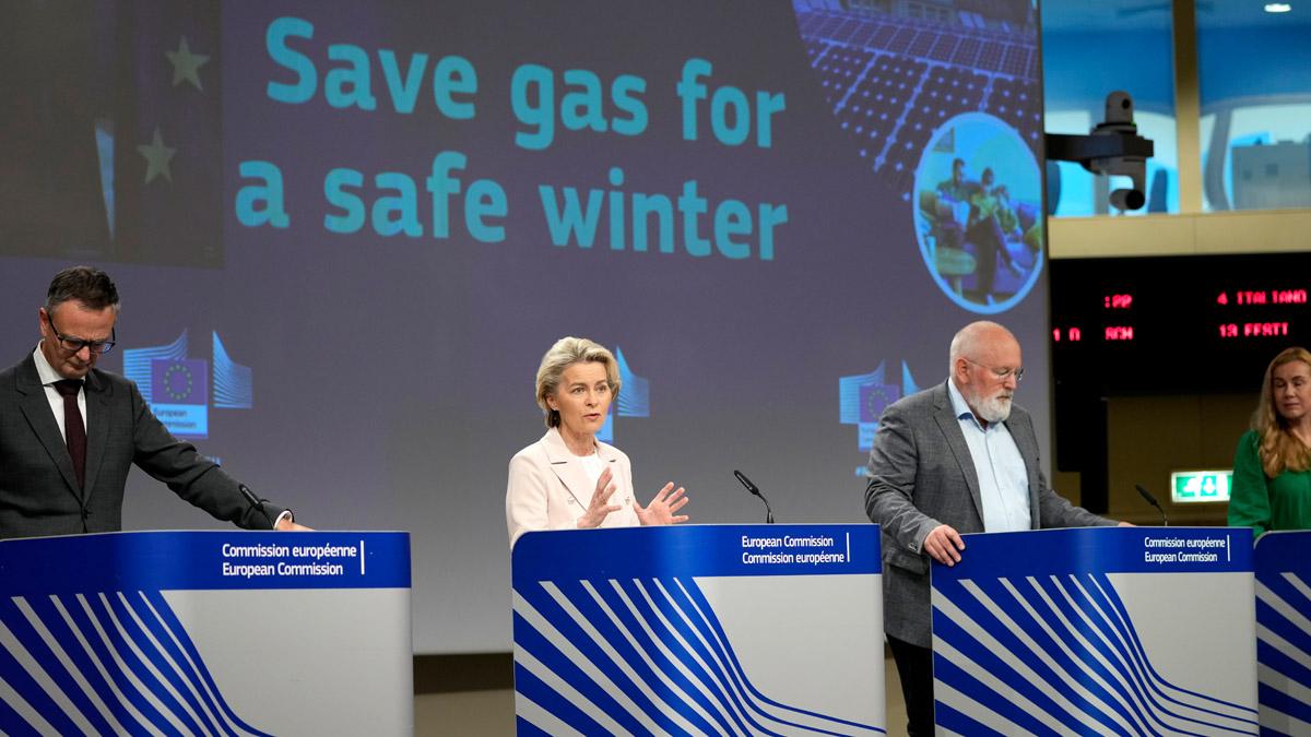 EU gaskonsumtionen