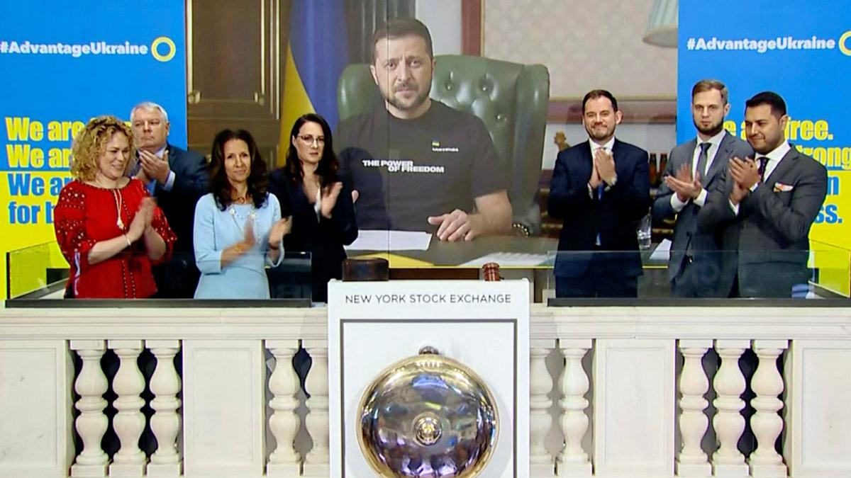 Zelenskyj Wall Street
