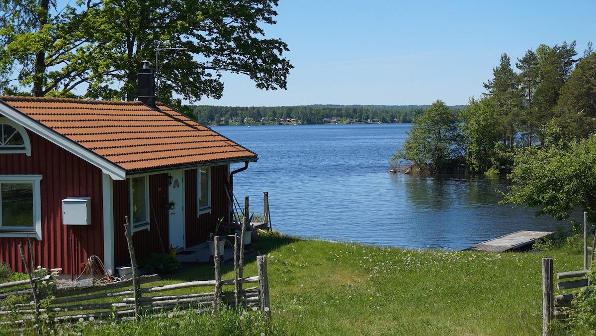 Drömmen om ett fritidshus med sjötomt