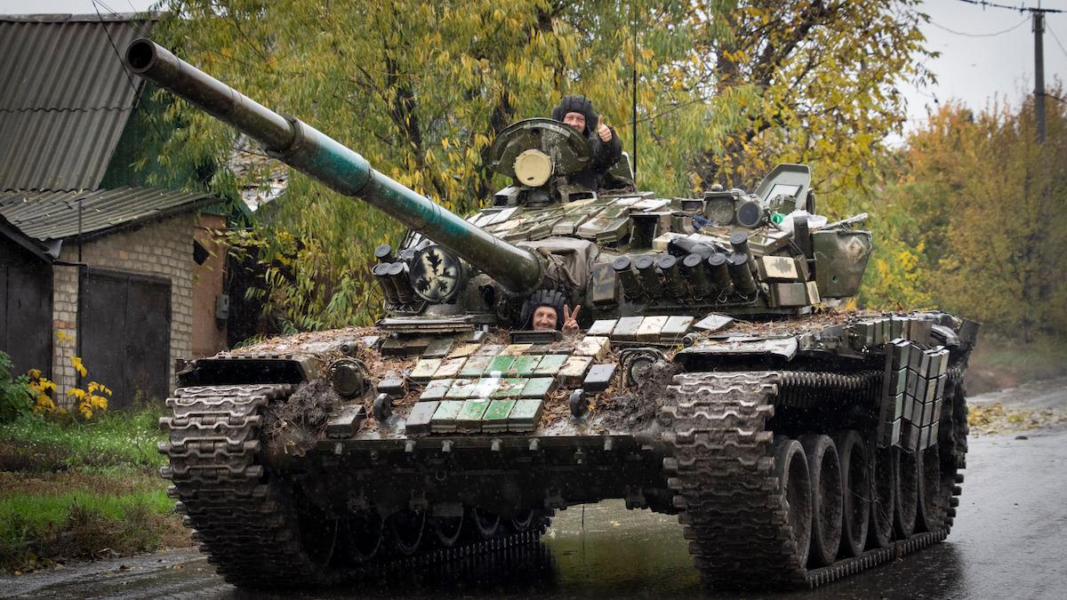 Ukraina tar över
