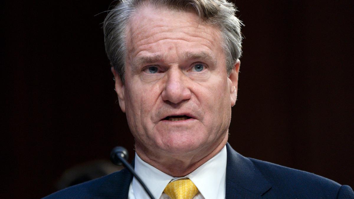 Brian Moynihan, ordförande och vd för USA:s centralbank, säger att USA kommer hamna i en lågkonjunktur under tredje kvartalet