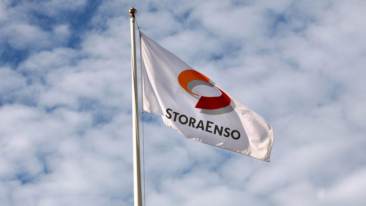 Stora Enso Flagga