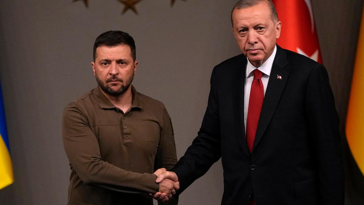 Erdogan: "Ukraina förtjänar Nato-medlemskap"