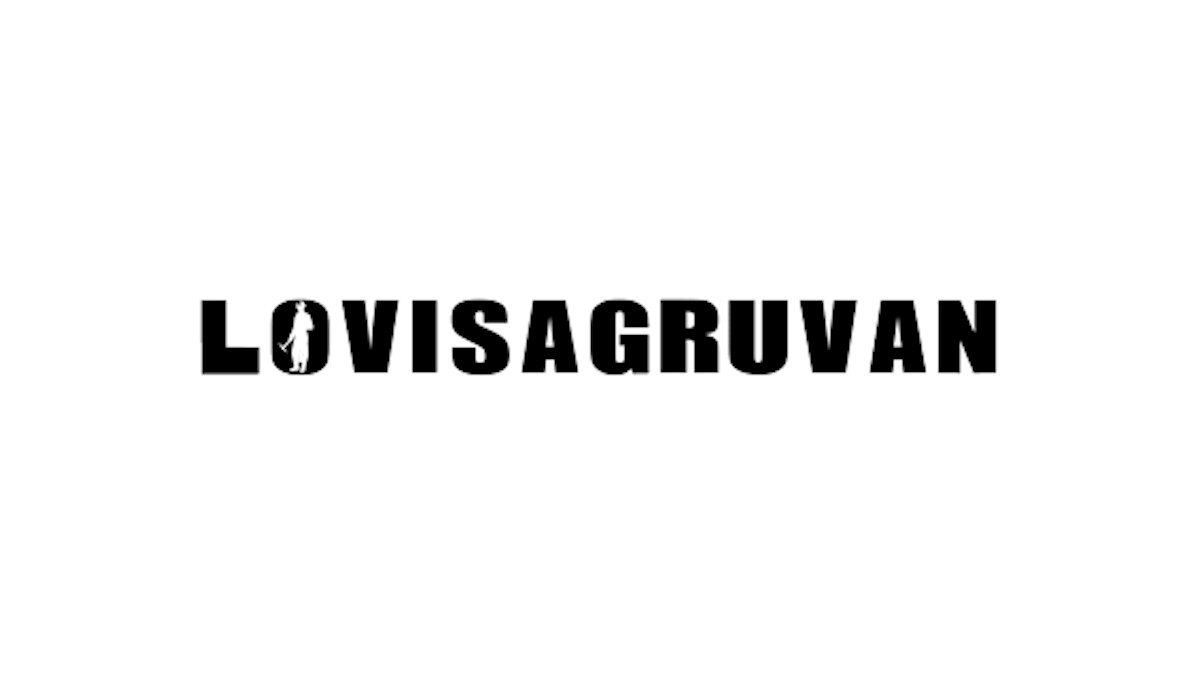 Lovisagruvan Logotyp