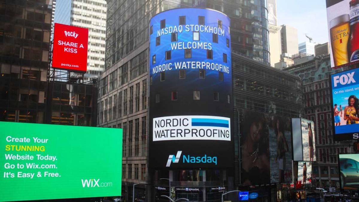 Nordic Waterproofing Times Square