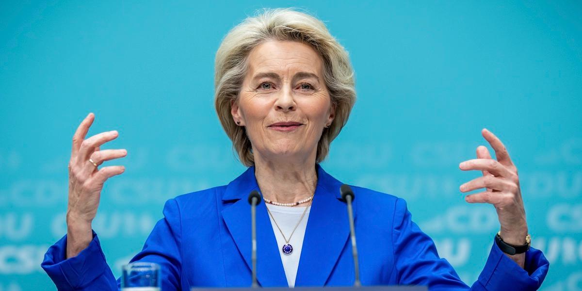 Ursula von der Leyen. På Forbes rankning av världens 100 mäktigaste kvinnor hamnar hon högst upp.