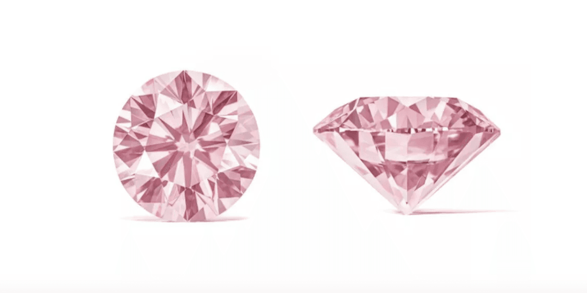 Den sällsynta rosa diamanten "Eden Rose"säljs på auktion i juni.