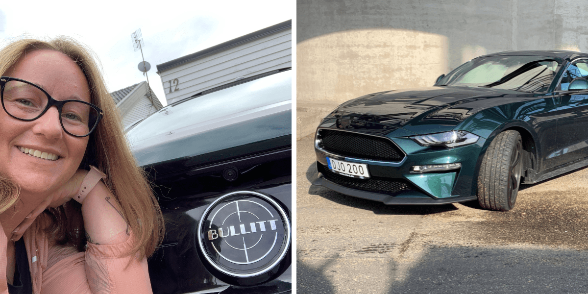 Ford Mustang Bullit testkörd av Åsa Wallenrud. (Foto: Åsa Wallenrud)