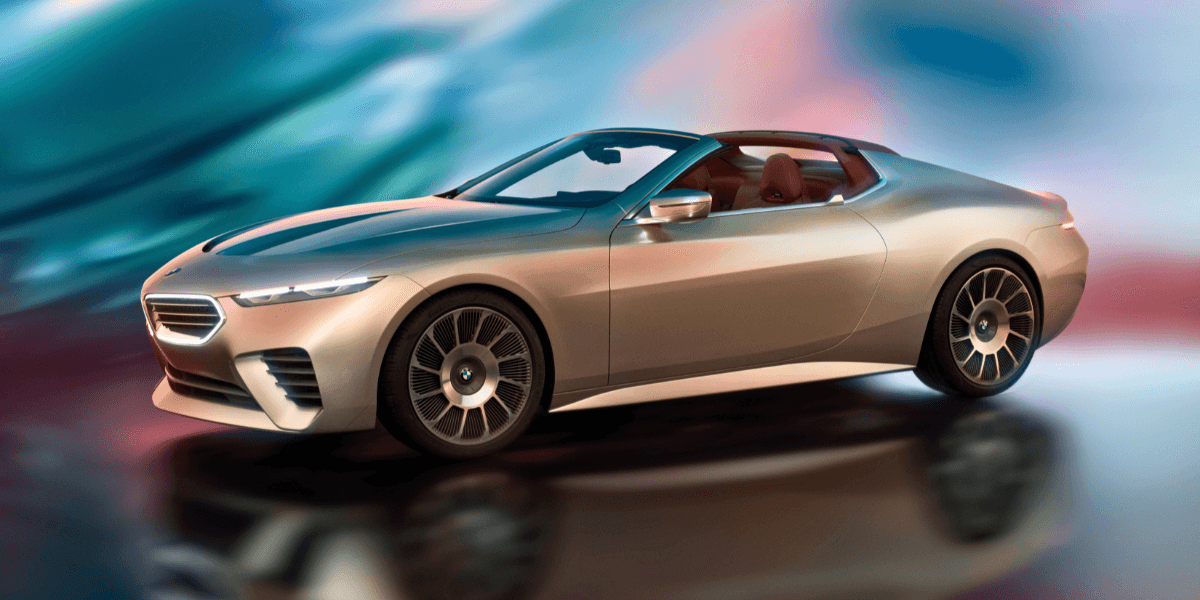 Den har verkligen en strömlinjeform med spetsig nos. (Foto: BMW)