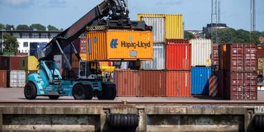 Låga volymer av gods i svenska hamnar