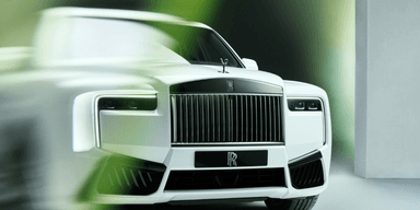 Rolls-Royce Cullinan Black Badge, värd 6,7 miljoner kronor råkade vara i Ryssland strax efter produktion. Hhmmm... (Foto: Rolls-Royce)