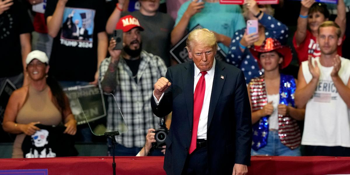 Joe Biden må vara ”den sämsta presidenten någonsin”, men lite besviken över hans avhopp blir Trump ändå