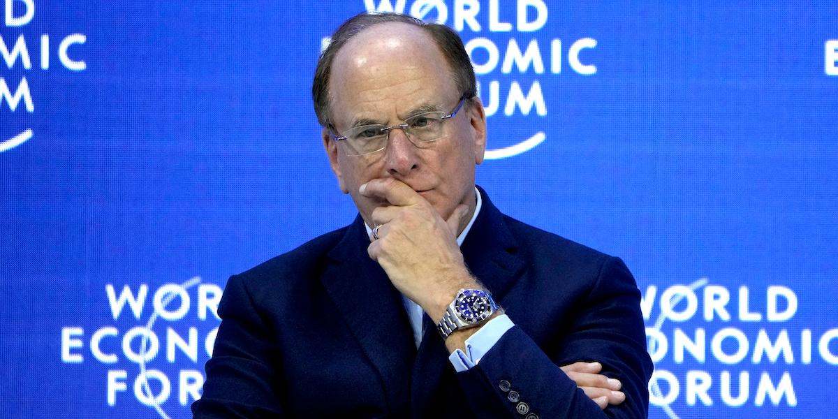 Larry Fink, grundare och vd för blackrock.