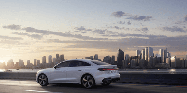 Hej till Audi A5, en laddhybrid. (Foto: Audi)