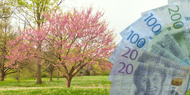Kronan välkomnar våren
