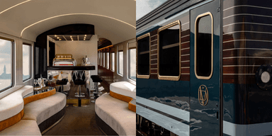 Lyx på räls – La Dolce Vita Orient Express är som ett femstjärnigt hotell som rullar genom Italiens vackraste landskap. (Foto: La Dolce Vita)