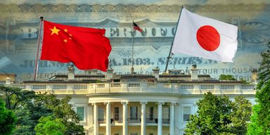 Kina och Japan är stora ägare i den växande amerikanska statsskulden
