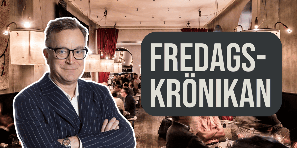 Viggo Cavling på restaurang