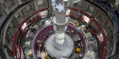 ITER Tokamaken i Saint-Paul-Lez-Durance, i frankrike, är världen största och mest påkostade fusionsprojekt