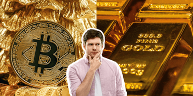 Guld eller Bitcoin
