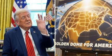 Trump vill se ett nytt globalt försvar i rymden, Golden Dome