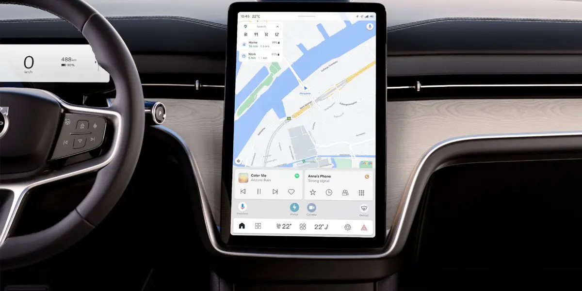Volvo och Google går hand i hand när det kommer till mjukvaruutvecklingen. (Foto: Volvo)