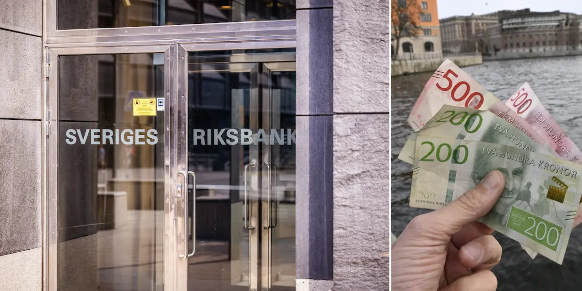 Kontanter Riksbanken
