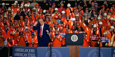 Trump tullar stål
