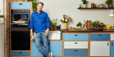 Jamie Oliver i sitt matlabb i London
