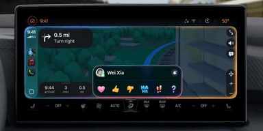 Apple CarPlay med iOS 26. (Foto: Apple)