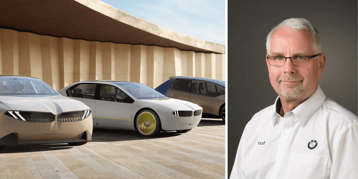 Knudt Flor, vd för AESC i USA och Europa, berättar om beslutet. (Foto: BMW)