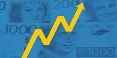 Stödet för kronan ökar trots den extremt oroliga omvärlden. (Bild: Canva)