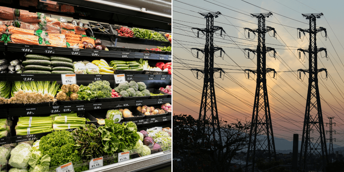 Livsmedel och el står för svensk inflation i maj