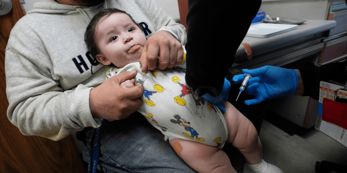 Vaccinering mässling
