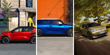 Vilken är den bästa lilla elbilen just nu? (Foto: MINI Cooper, Volkswagen och Citroën)