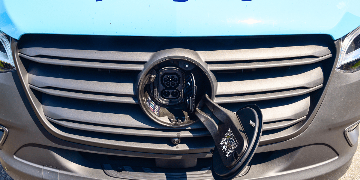 Mercedes-Benz elektriska glassbil. (Foto: Mercedes-Benz)