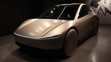 Tesla Cybercab. (Foto: Åsa Wallenrud)